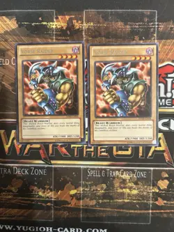 Yu-Gi-Oh! Vorse Raider Set of X2 NM Rare DPKB-EN008 - Image 1