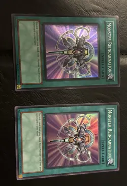 Yugioh! Monster Reincarnation 1st Edition - RDS-EN045 Super Rare (NM) - QTY 2 - Image 1