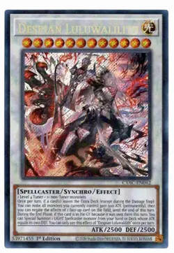Yu-Gi-Oh! TCG Despian Luluwalilith CYAC-EN042 Secret Rare - Image 1