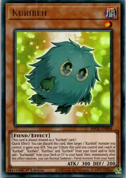 Yugioh Kuribeh BROL-EN004 1st Edition Ultra Rare NM - Image 1