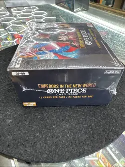 ONE PIECE EMPERORS of the NEW WORLD booster box 24 packs OP-09 English (sealed) - Image 2