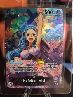 Nefeltari Vivi (001) (Alternate Art) OP04-001 Kingdoms of Intrigue Foil - Image 1