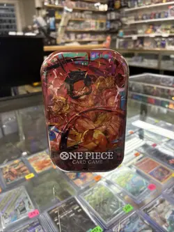 One Piece Card Game Tin Pack Vol. 1 New Sealed One Tin - Image 1