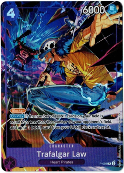 One Piece TCG Trafalgar Law P-093 Promo - English Foil - Image 1