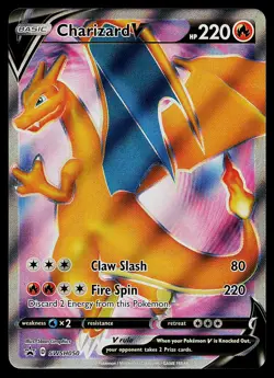 Pokemon Card - Charizard V Sword & Shield Promo SWSH050 Holo - Image 1