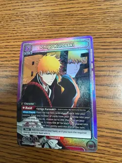 Union Arena Bleach Ichigo Kurosaki UE01BT/BLC-1-041 SR English Card NM - Image 1