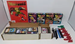 Huge DBZ Dragon Ball Z CCG Score Card Lot - Starter Decks, Rares, Holos, & More! - Image 1