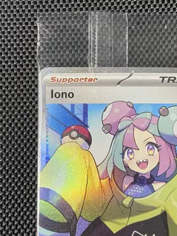 Iono 124 Sealed Pokemon TCG SV: Scarlet & Violet SVP Black Star Promo Cards NM - Image 3
