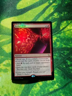*Foil* Jeska's Will (Commander Legends) Magic The Gathering Card - Image 1
