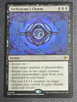 Archenemy's Charm #88 Magic Edge of Eternities Regular MTG NM Card - Image 1