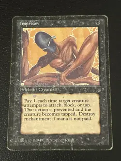 Magic: The Gathering: Legends - Imprison Disavowed Card - Image 1