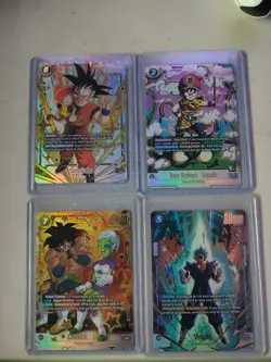 Dragon Ball Fusion World Cards SCR* SR* Fb01 Fb02 Fb03 Fb04 - Image 1