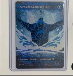 Aang, Swift Savior (Borderless) (Neon Ink Foil) Avatar: The Last Airbender Foil - Image 2
