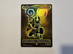Aang, Swift Savior (Borderless) (Neon Ink Foil) Avatar: The Last Airbender Foil - Image 1