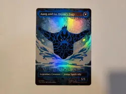 Aang, Swift Savior (Borderless) (Neon Ink Foil) Avatar: The Last Airbender Foil - Image 2