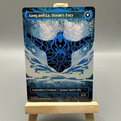 Aang, Swift Savior (Borderless) (Neon Ink Foil) Avatar: The Last Airbender Foil - Image 2