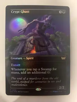 Crypt Ghast (Borderless) Commander: Duskmourn: House of Horror Foil - Image 1