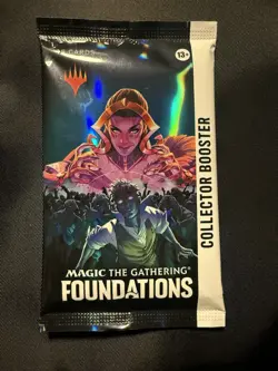 Magic the Gathering Foundations Collector Booster Pack - Image 1
