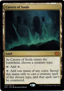 MTG: Double Masters 2022: Cavern of Souls: Lightly Played Condition - Image 1