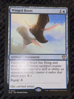 Winged Boots Commander: Outlaws of Thunder Junction Regular - Image 1