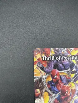 Thrill Of Possibility M 0028 Borderless Foil MTG Marvel's Spider-Man - Image 3