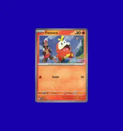 2024 Pokemon SVP EN Pokemon Horizons Fuecoco Black Star Promo Holo #192 - Image 1