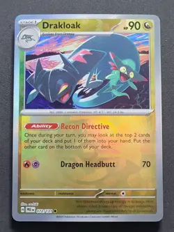 Drakloak 072/131 Master Ball Pattern Prismatic Evolutions Pokemon TCG - Image 1