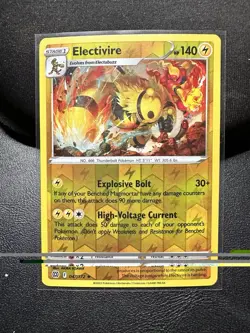Pokemon - Electivire #047/172 - SWSH09: Brilliant Stars Reverse Holo NM - Image 1