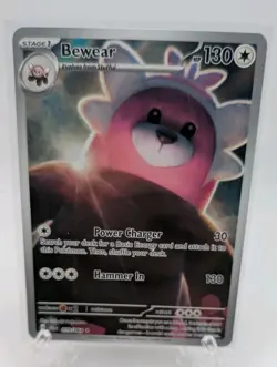 Pokemon TCG Bewear Illustration Rare 079/064 Shrouded Fable NM Holo Card - Image 1