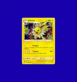 2021 Pokemon Jolteon Battle Styles 3 Pk. Blister Black Star Promo SWSH094 Holo - Image 1