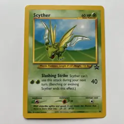 Pokemon Scyther BLACK STAR 45 - WOTC PROMO - League 2002 - Image 1