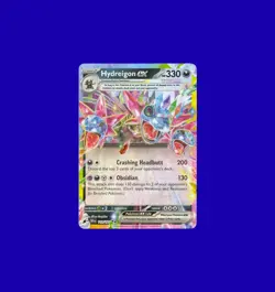 2024 Pokemon SV Surging Sparks Hydreigon Ex 119/191 Full Art Holo - Gem Mint - Image 1
