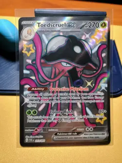 Toedscruel EX 213/091 - Shiny - Paldean Fates - Near Mint Pokemon TCG - Image 1