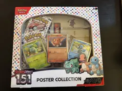 Nintendo Pokemon TCG Scarlet & Violet - 151 Poster Collection Box - 3 Packs 820650853166 - Image 1