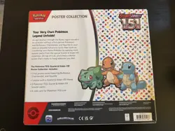 Nintendo Pokemon TCG Scarlet & Violet - 151 Poster Collection Box - 3 Packs 820650853166 - Image 3