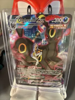 Pokemon Umbreon VMAX TG23/TG30 Brilliant Stars Trainer Gallery Nice - Image 1