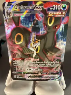 Pokemon Umbreon VMAX TG23/TG30 Brilliant Stars Trainer Gallery Nice - Image 2