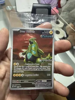 Pokemon TCG Promo - Iron Thorns SVP 098 Pokemon Center Stamp Sealed - Image 2