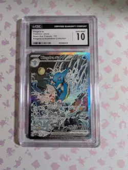 CGC 10 Gem Mint 2024 Kingdra ex Black Star Promo #131 Pokemon TCG - Image 1