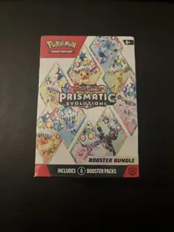 Pokemon TCG Prismatic Evolutions Booster Bundle | Sealed | New | 6 packs - Image 1