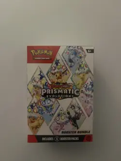 Pokemon TCG Prismatic Evolutions Booster Bundle (6 Packs) - New Sealed ✅ - Image 1