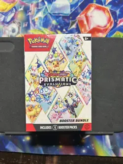 Pokemon TCG Prismatic Evolutions Booster Bundle - 6 Packs [Sealed] - Image 1