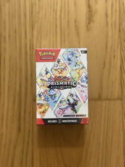 Pokemon TCG Prismatic Evolutions Booster Bundle (6 Packs) - New & Sealed ✅ - Image 1