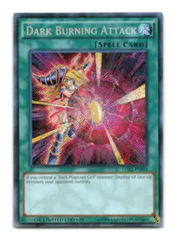 Dark Burning Attack - LDK2-ENS04 Limited Edition Secret Rare - YuGiOh-LP - Image 1
