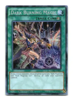 Dark Burning Magic - LDK2-ENS05 Limited Edition Secret Rare - YuGiOh-LP - Image 1