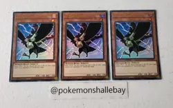 3 x D.D. Crow BLCR-EN077 *NM* 1st Edition Ultra Rare Yugioh PLAYSET - Image 1