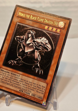 ULTIMATE Rare Horus the Black Flame Dragon LV4 SOD-EN006 Unlimited Yugioh 876 - Image 4
