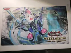 Yu-Gi-Oh! Abyss Rising Sneak Peek Playmat Konami Free Shipping - Image 1
