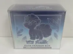 2022 Pokemon Sword & Shield Silver Tempest Factory Sealed ETB Elite Trainer Box - Image 1