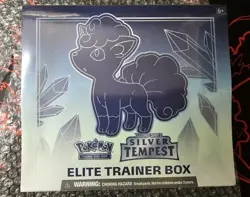 Pokemon TCG Silver Tempest Elite Trainer Box Factory Sealed - Image 1